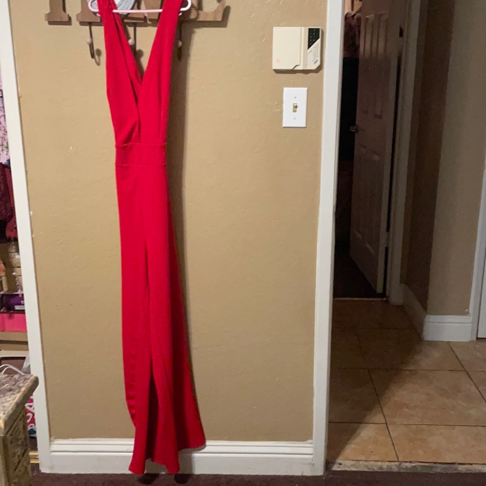 Criss cross jumpsuit
